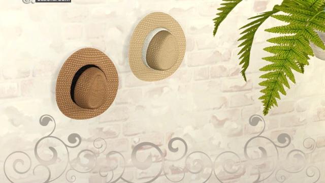 Breezy wall hat