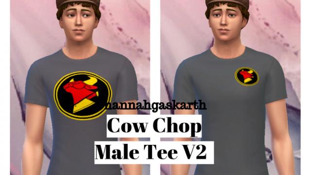 Cow Chop Basic Tees