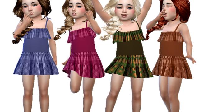 T55 toddler dress 07 for The Sims 4