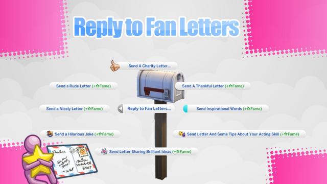 Reply to Fan Letters