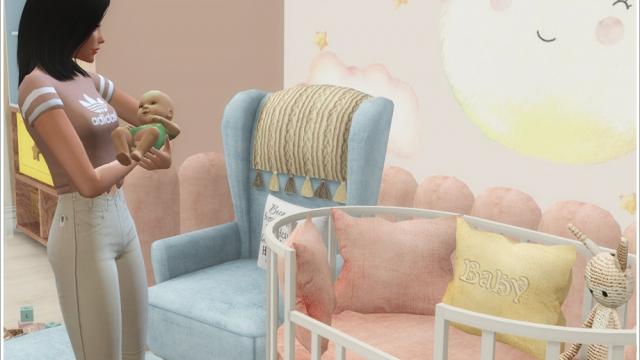 Lily  Lily nursery *baby furniture* for The Sims 4