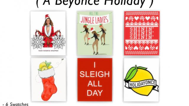 Painting Set - A Beyonce Holiday Collection for The Sims 4