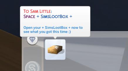 + SimsLootBox + for The Sims 4