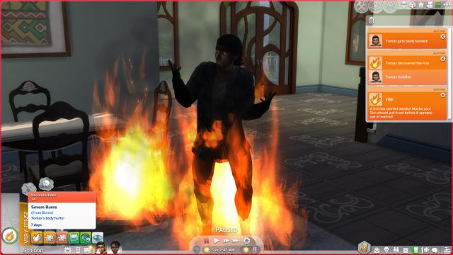 Burn Scars для The Sims 4