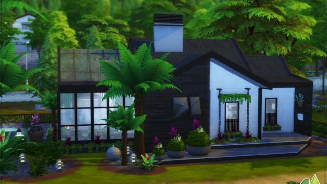 Japanese modern для The Sims 4