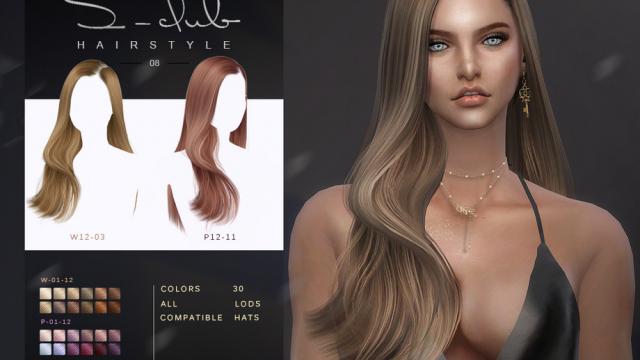 S-Club ts4 WM Hair 202108