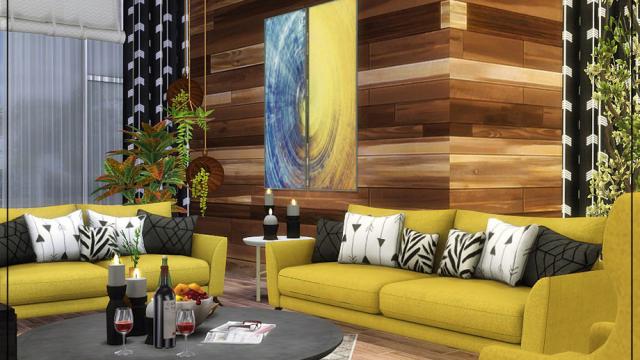 Moriana - Livingroom for The Sims 4