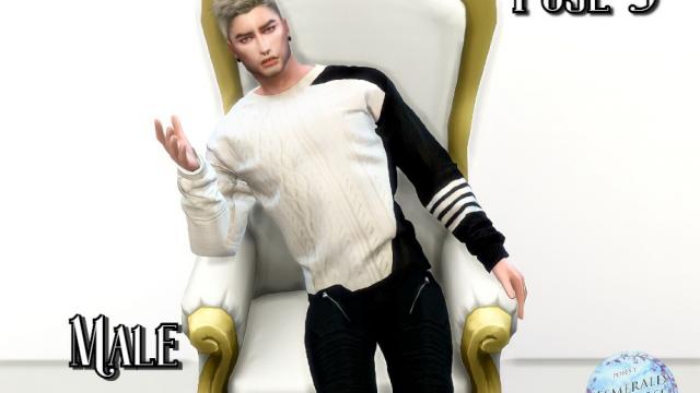 Male Pose Pack for The Sims 4