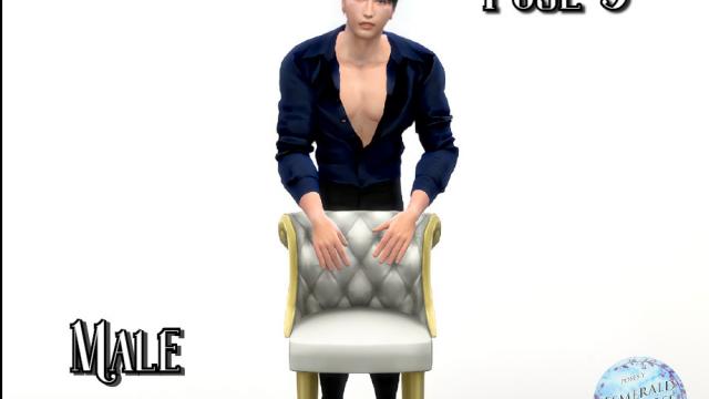 Male Pose Pack for The Sims 4