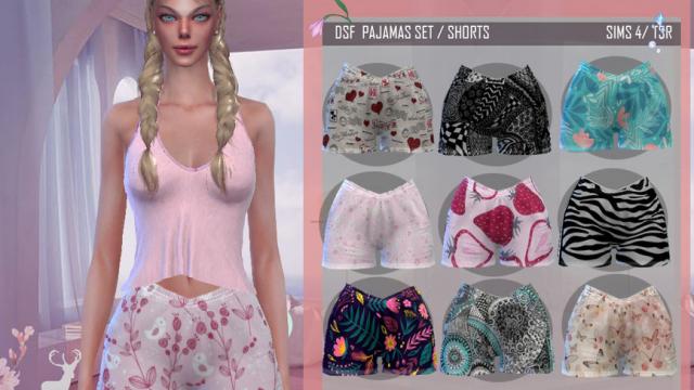 DSF PAJAMAS SET for The Sims 4