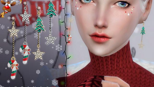 Holiday Wonderland - Earrings 30 by Bobur