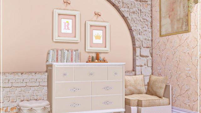 Little Princess room for The Sims 4