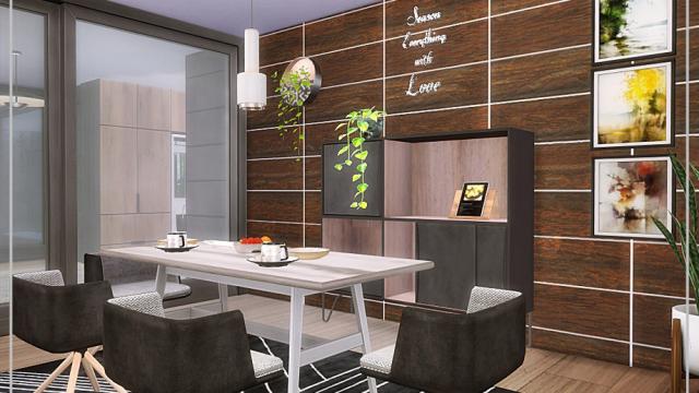 Deluxe-kitchen для The Sims 4