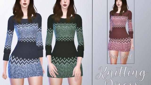 Knitting Dress