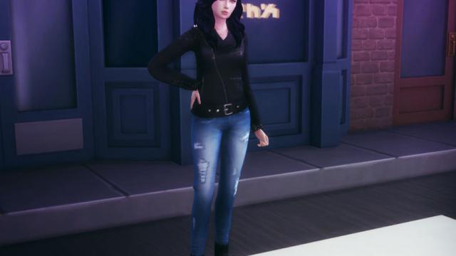 Jessica Jones - Outfit for The Sims 4