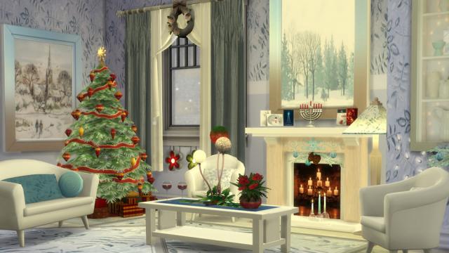 Hello December for The Sims 4