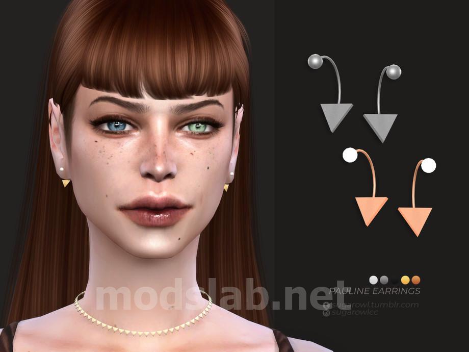Download Pauline earrings for The Sims 4