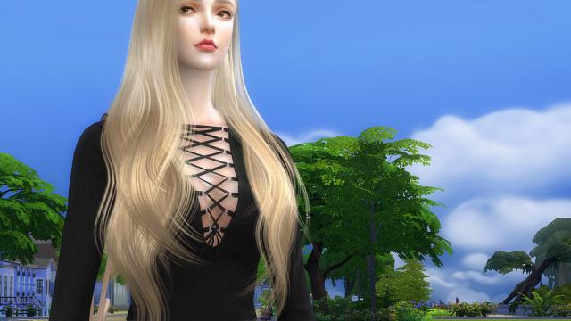 sclub ts4 hair Anna n10