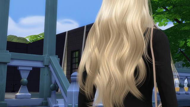 sclub ts4 hair Anna n10 для The Sims 4