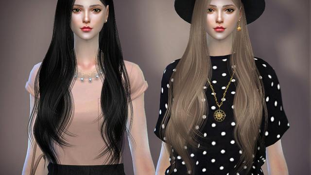 sclub ts4 hair Anna n10 для The Sims 4