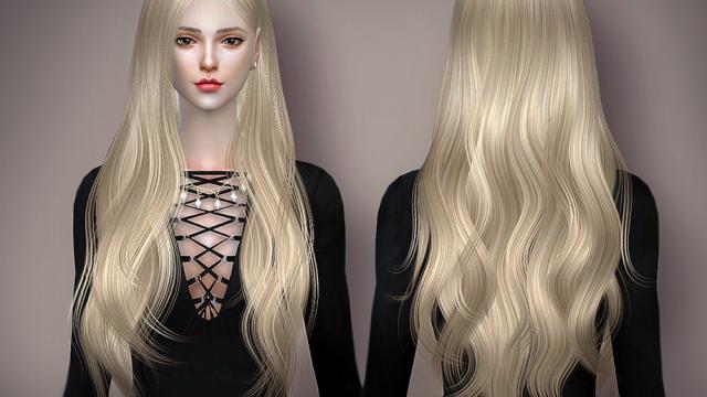 sclub ts4 hair Anna n10 для The Sims 4