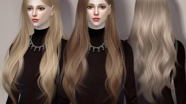 sclub ts4 hair Anna n10 для The Sims 4