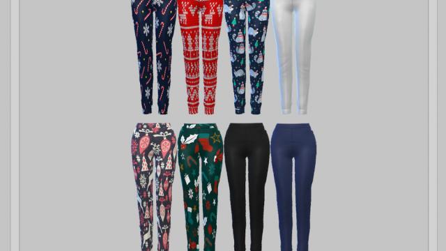 Pajamas Bottom [Female] для The Sims 4