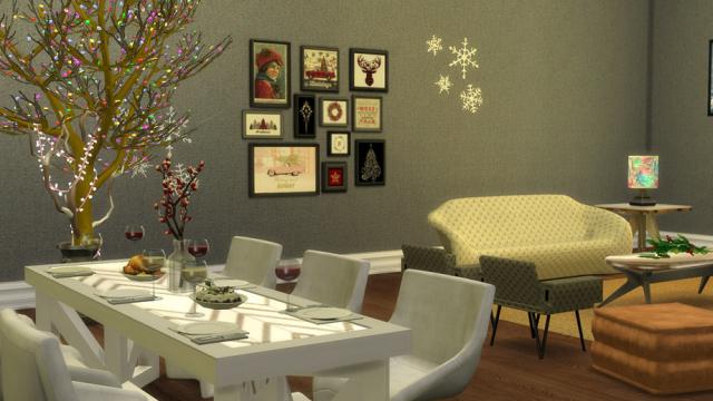 New York Christmas (Part 1) для The Sims 4