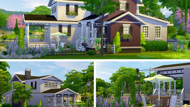 Lavender Road for The Sims 4