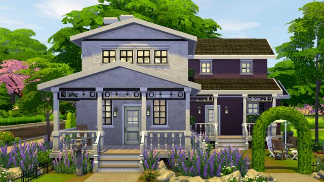 Lavender Road for The Sims 4