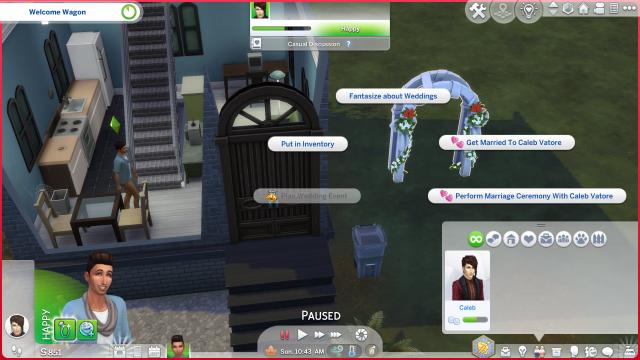Брак по расчету / No-Romance Marriage Mod для The Sims 4
