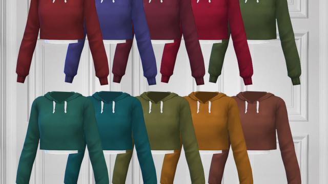 ShakeProductions 605 - Sweatshirt for The Sims 4