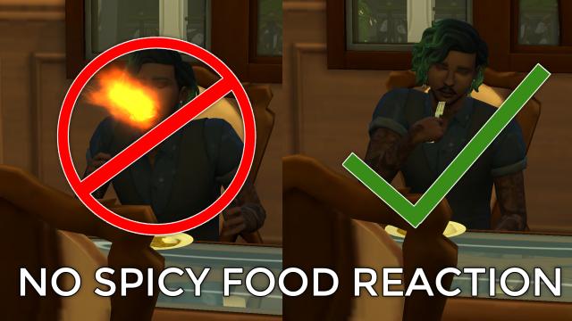 No Spicy Food Reaction