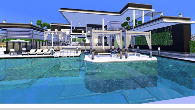 Sutindara Modern NoCC for The Sims 4