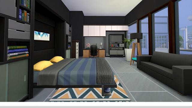 Sutindara Modern NoCC for The Sims 4