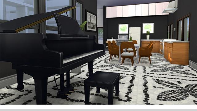 Sutindara Modern NoCC for The Sims 4