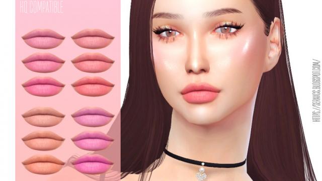 SeraCC - Lipstick 01 AF for TS4