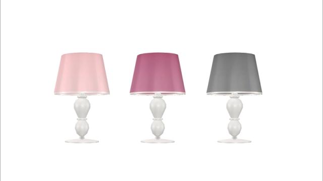 [French teen room] - table lamp for The Sims 4