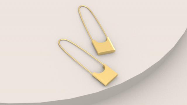 Padlock Earrings  Christopher067