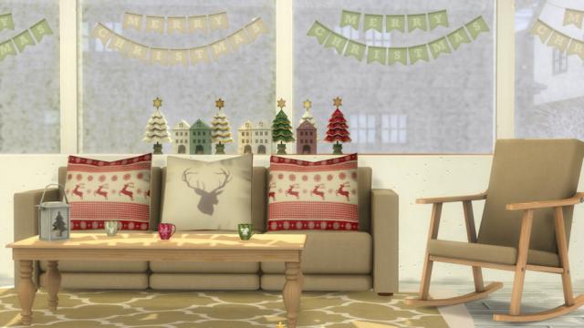 Holiday Wonderland 2nd part kardofe для The Sims 4