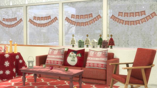 Holiday Wonderland 2nd part kardofe для The Sims 4