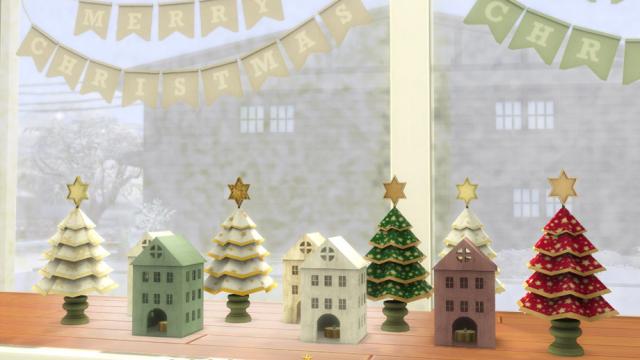 Holiday Wonderland 2nd part kardofe для The Sims 4