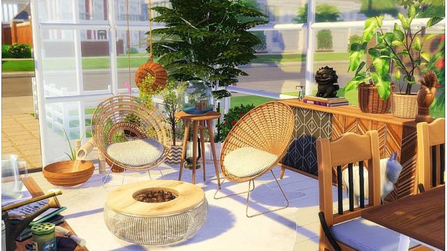 Winter Garden для The Sims 4