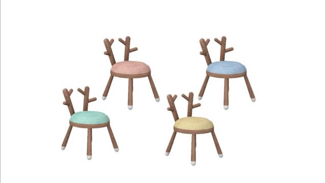 [Lily nursery] - Deer chair