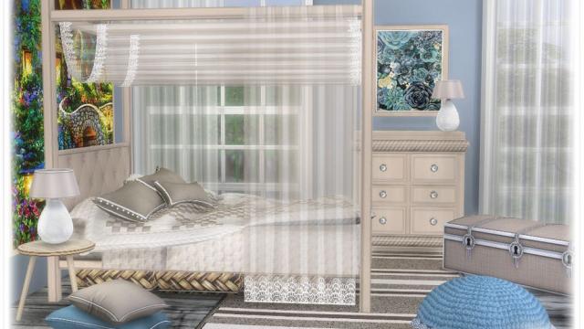 Aldolce bedroom для The Sims 4