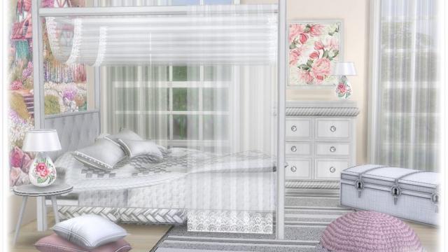 Aldolce bedroom для The Sims 4