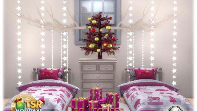 Holiday Wonderland noe toddlers bedroom for The Sims 4