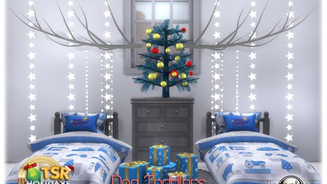 Holiday Wonderland noe toddlers bedroom for The Sims 4