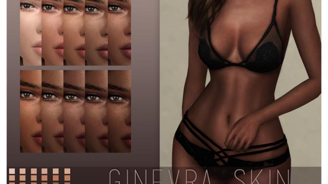 Ginevra Skin for The Sims 4