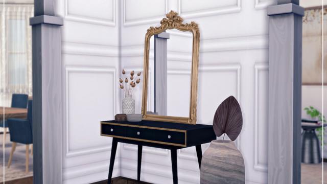 Parisien - Hallway (ROOM) для The Sims 4